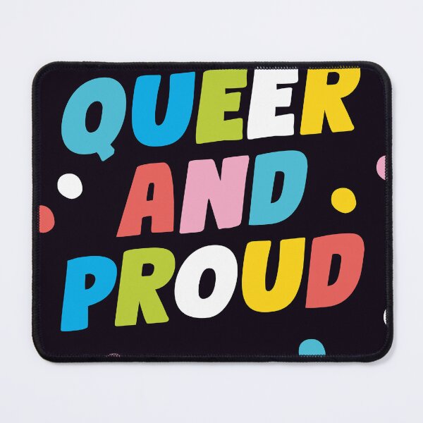 Item preview, Queer and Proud designed and sold by DeanMorrisCards.