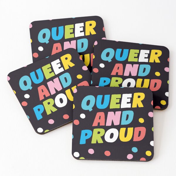 Item preview, Queer and Proud designed and sold by DeanMorrisCards.