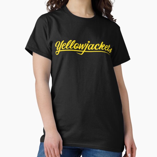 Vista previa del artículo con la obra «logotipo de chaquetas amarillas», diseñado y vendido por amon-tees.