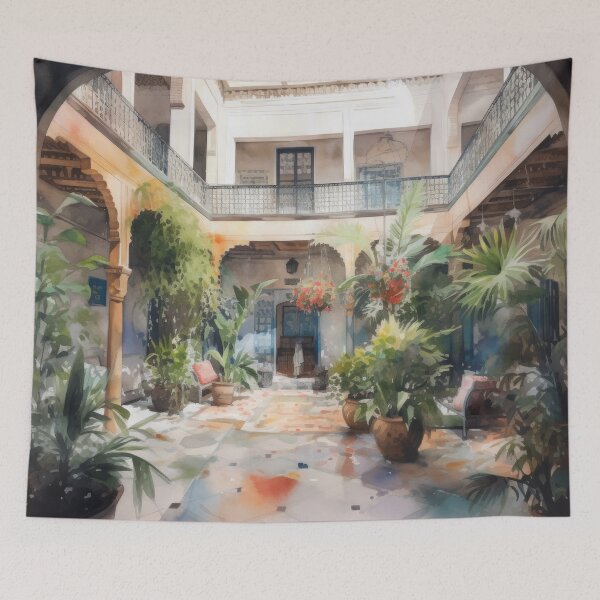 Item preview, Marrakech Riad  designed and sold by Vanover Designs.