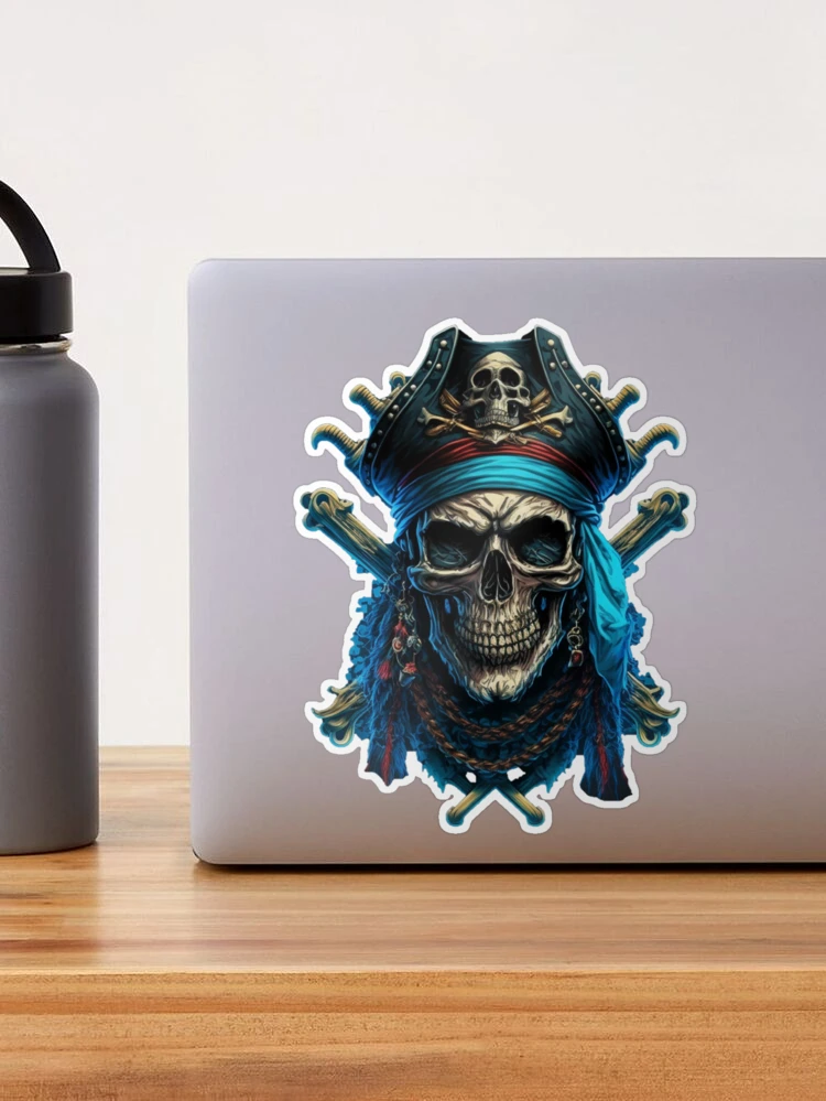 Pirate Skull Phone Case Stickers Diy Laptop Suitcase Helmet - Temu