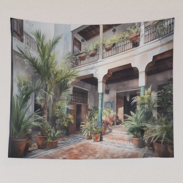 Item preview, Marrakech Riad  designed and sold by Vanover Designs.