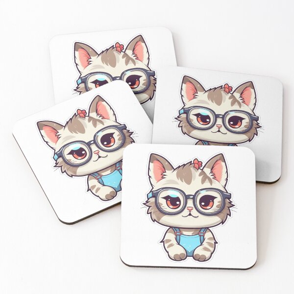 Item preview, Cute Cat Teacher Sticker PNG designed and sold by SuccessSK.