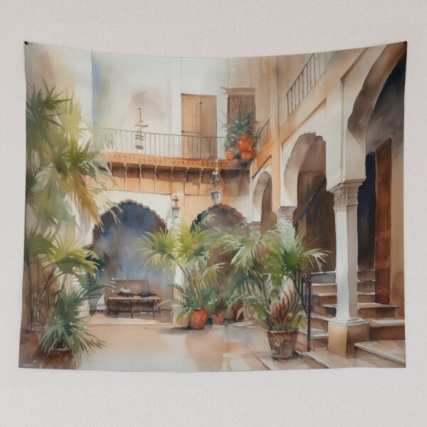 Item preview, Marrakech Riad  designed and sold by Vanover Designs.