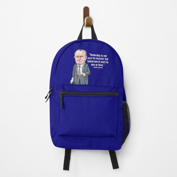 Item preview, Lyndon Johnson: "Tomorrow is ours to win or lose" designed and sold by MacKaycartoons.