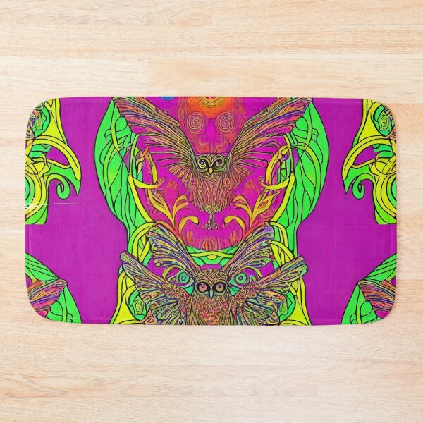 Item preview, Psychedelic Owl Acid Vibes 7 designed and sold by Benito Del Ray.