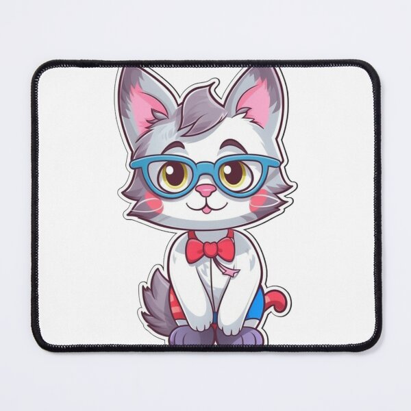 Item preview, Cute Cat Teacher Sticker PNG designed and sold by SuccessSK.