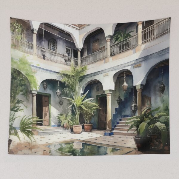 Item preview, Marrakech Riad  designed and sold by Vanover Designs.