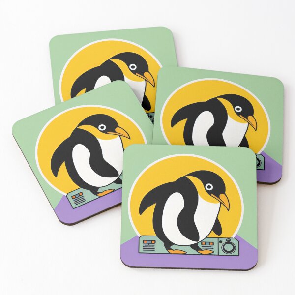 Item preview, DJ Flipperfeet, Penguin DJ, Party designed and sold by macvoodoodesign.