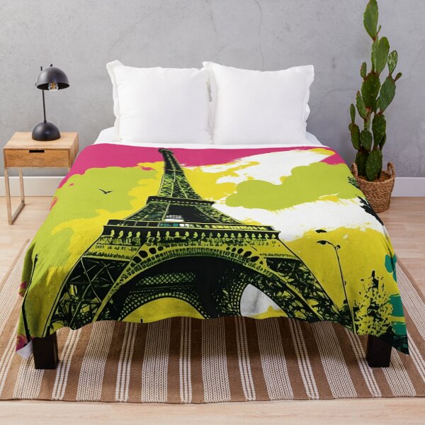 Artikelvorschau, Eiffelturm im Pop-Art-Stil entworfen und verkauft von VeronicArt85.
