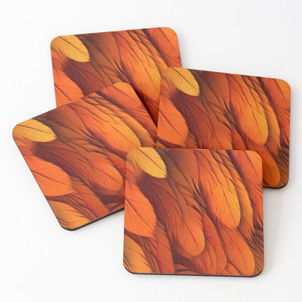 Item preview, Orange plumage designed and sold by PixelPack Design.