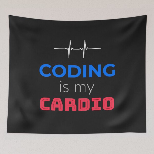 Item preview, Coding is my cardio designed and sold by Code  Monkeys.