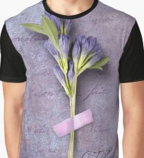 True Blue Freesia Graphic T-Shirt