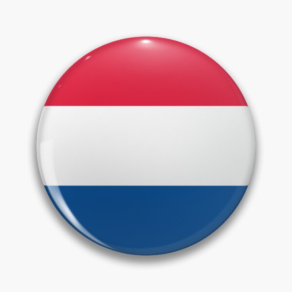 Item preview, National Flag of Netherlands in Official Plain Colors designed and sold by drsaver.