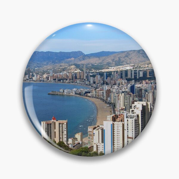 Item preview, Benidorm Skyline Cityscape Costa Blanca Spain designed and sold by AndyEvansPhotos.