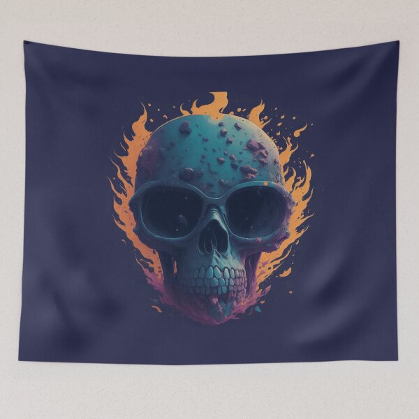 Item preview, Cool Skull designed and sold by ArtCraftLab.