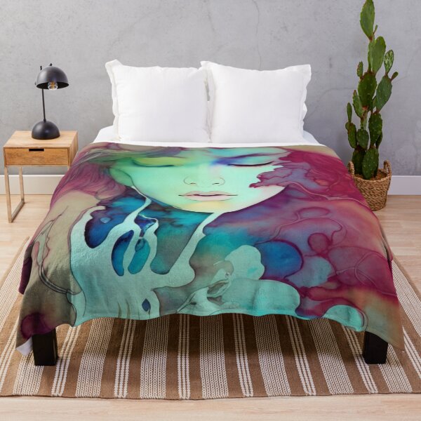 Item preview, Enchanting Watercolor Girl 13 - Cool Art designed and sold by joejiing.