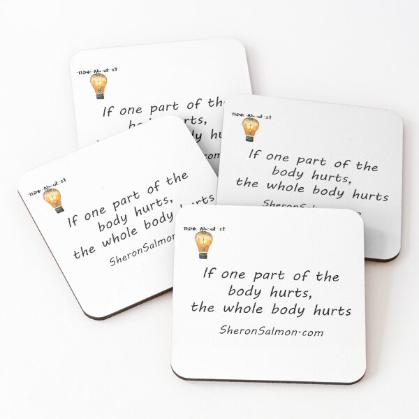 Item preview, If one part of the body hurts, the whole body hurts. designed and sold by IAMthinker.