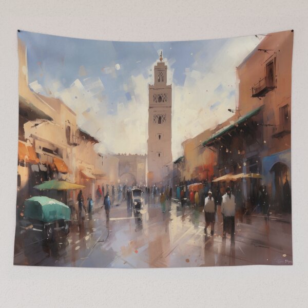 Aperçu de l'œuvre Marrakech Maroc créée et vendue par Vanover Designs.