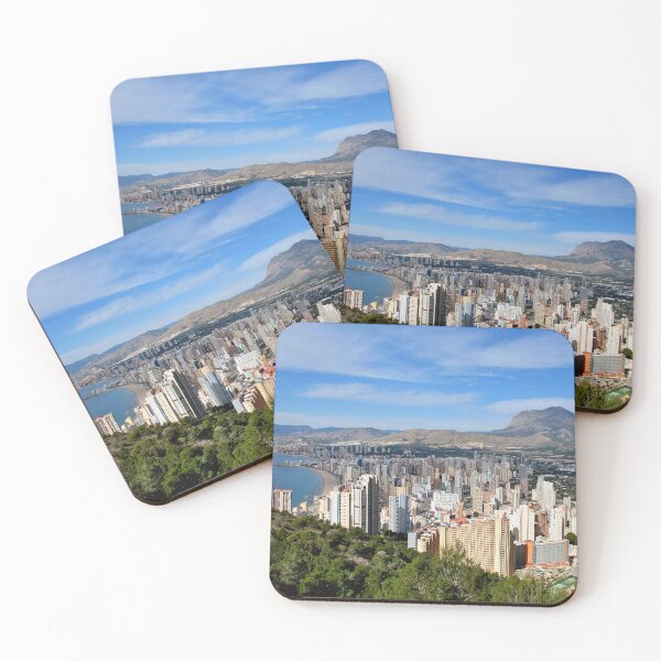 Item preview, Benidorm Skyline Cityscape Costa Blanca Spain designed and sold by AndyEvansPhotos.