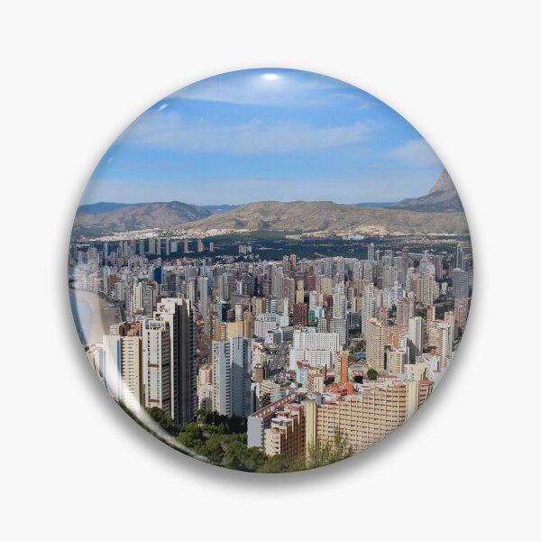 Item preview, Benidorm Skyline Cityscape Costa Blanca Spain designed and sold by AndyEvansPhotos.