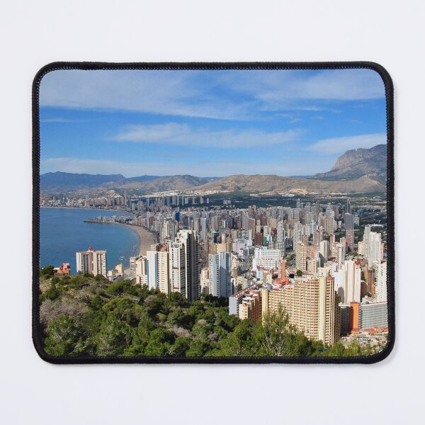Item preview, Benidorm Skyline Cityscape Costa Blanca Spain designed and sold by AndyEvansPhotos.