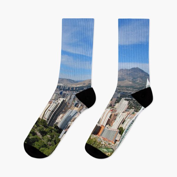 Item preview, Benidorm Skyline Cityscape Costa Blanca Spain designed and sold by AndyEvansPhotos.