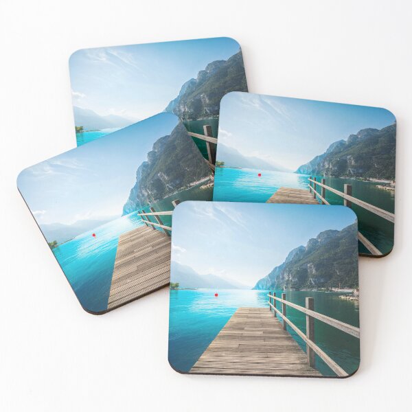 Item preview, Wooden pier on the lake. Riva del Garda, Italy designed and sold by Stefano Orazzini.