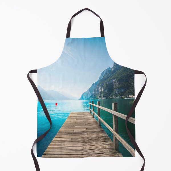 Item preview, Wooden pier on the lake. Riva del Garda, Italy designed and sold by Stefano Orazzini.