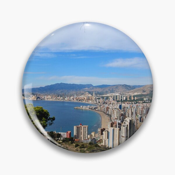 Item preview, Benidorm Skyline Cityscape Costa Blanca Spain designed and sold by AndyEvansPhotos.
