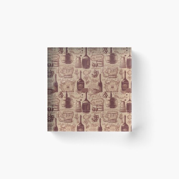Item preview, Aquitaine Wine Cellar Tapestry designed and sold by PixelPatchwork.