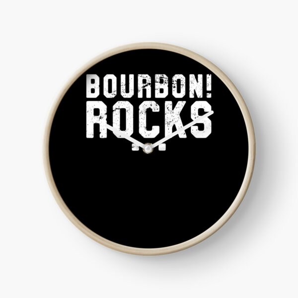 Item preview, Bourbon. Rocks. Whiskey Pub Crawl Funny Pun designed and sold by 14thFloor.