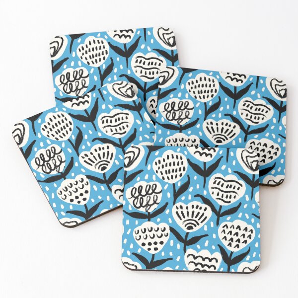 Item preview, Dopamine Tulips on Blue designed and sold by DeKoro.