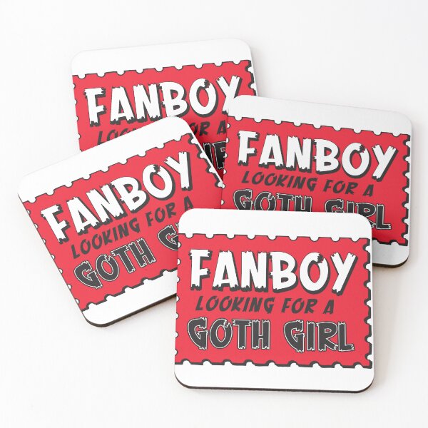 Item preview, Fanboy Looking for a Goth Girl designed and sold by The Barry Lyga Shop.