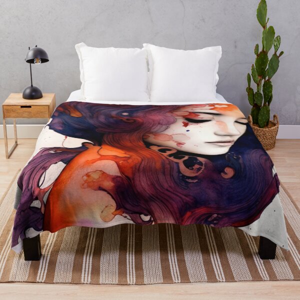 Item preview, Enchanting Watercolor Girl 15- Cool Art designed and sold by joejiing.