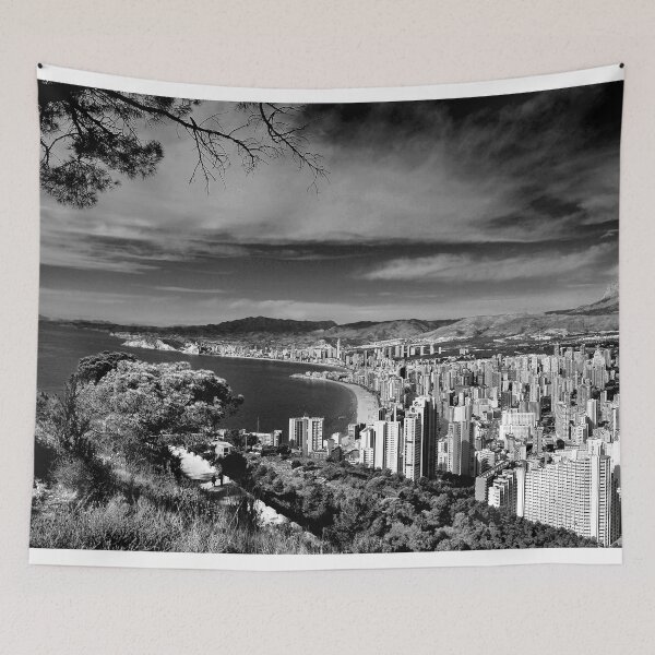 Item preview, Benidorm Skyline Cityscape Costa Blanca Spain designed and sold by AndyEvansPhotos.