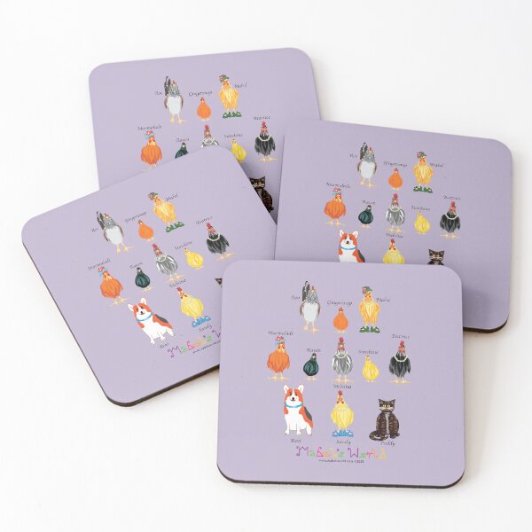 Item preview, Mabel's World Lineup with Character Names and Logo designed and sold by ksbkeys.