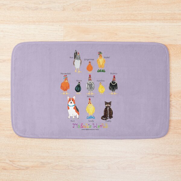 Item preview, Mabel's World Lineup with Character Names and Logo designed and sold by ksbkeys.