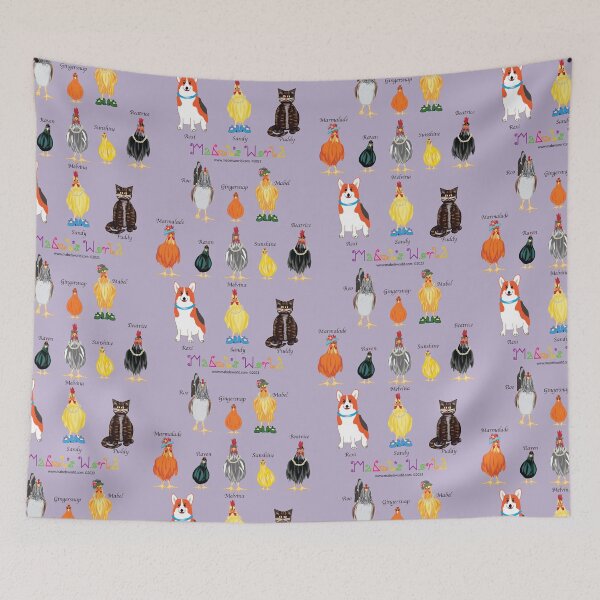Item preview, Mabel's World Lineup with Character Names and Logo designed and sold by ksbkeys.