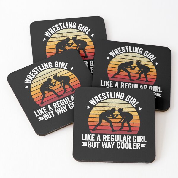 Item preview, Wrestling Girl Like a Regular Girl but Way Cooler - Female wrestlers designed and sold by nubiguru.