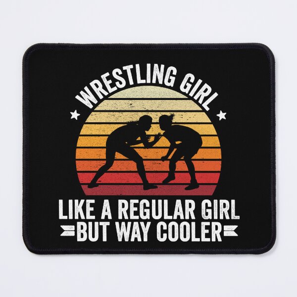 Item preview, Wrestling Girl Like a Regular Girl but Way Cooler - Female wrestlers designed and sold by nubiguru.