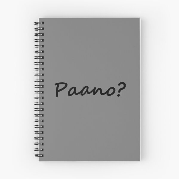Item preview, Paano ? = How ? TAGALOG designed and sold by PabloBSanchez.