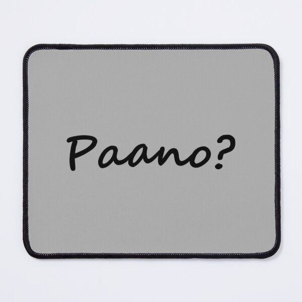 Item preview, Paano ? = How ? TAGALOG designed and sold by PabloBSanchez.