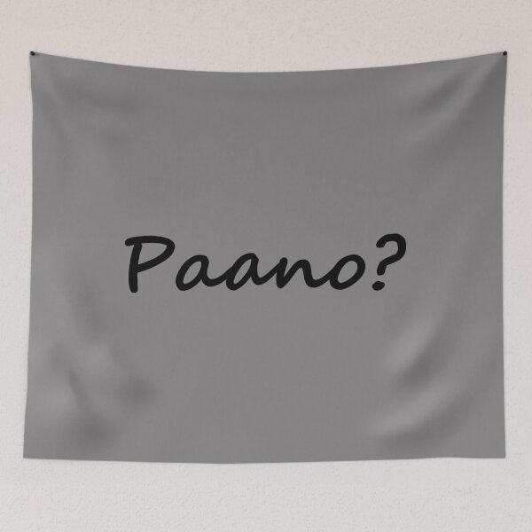 Item preview, Paano ? = How ? TAGALOG designed and sold by PabloBSanchez.