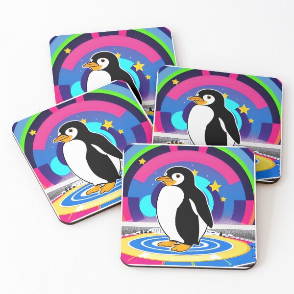 Item preview, Flipper Floyd, Cute Penguin, Party designed and sold by macvoodoodesign.