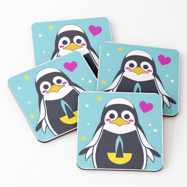 Item preview, Flipper Floyd, Cute Penguin, Party designed and sold by macvoodoodesign.