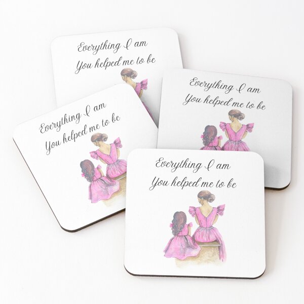 Item preview, Everything I am you helped me to be mom designed and sold by QuotableCulture.
