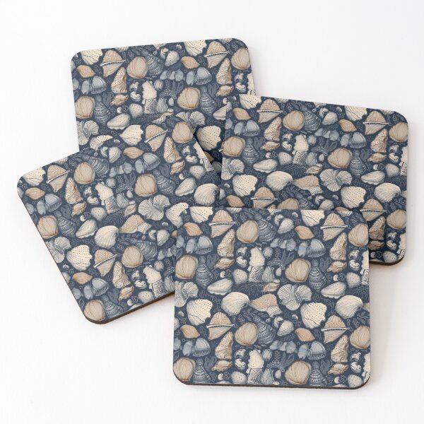 Item preview, Seashell Motif Medley designed and sold by PixelPatchwork.
