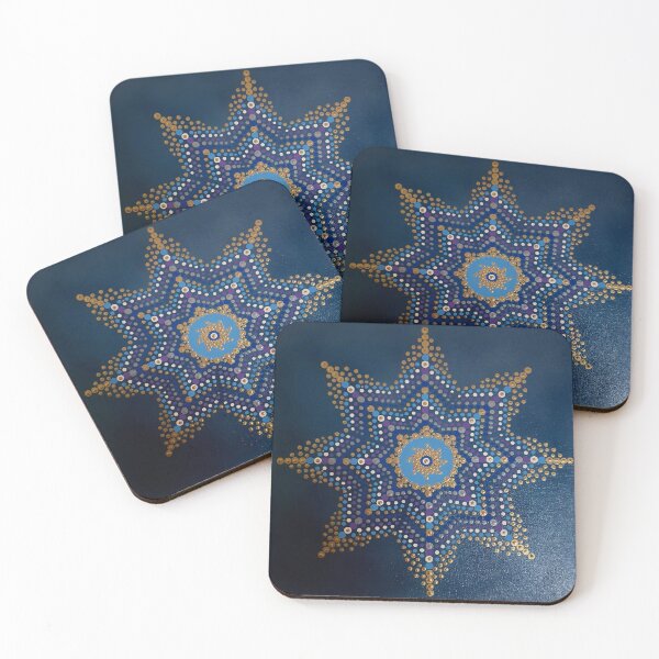 Artikelvorschau, Estrella Azul Mandala entworfen und verkauft von mandalartemio.