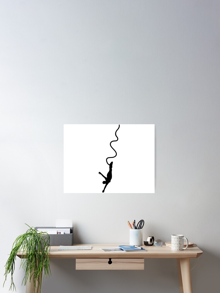 Thumbnail 2 of 3, Poster, Free Fall designed and sold by Awwwah.